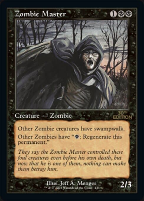 Zombie Master from 30th Anniversary Edition (Rare)