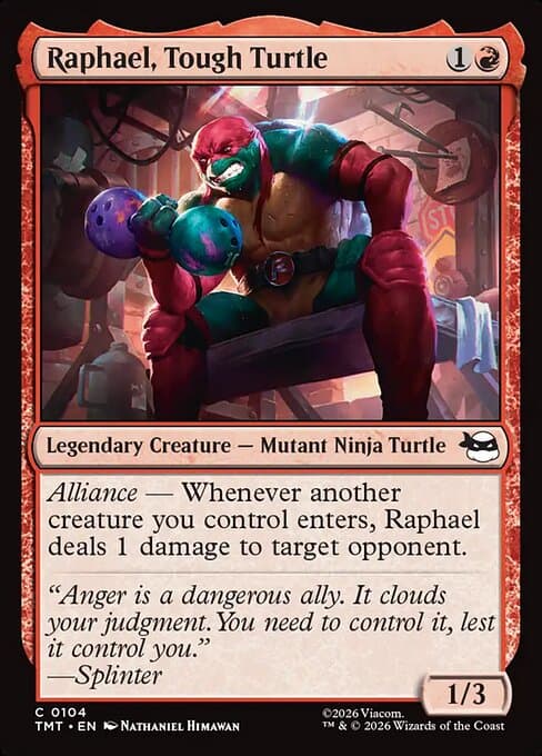 Raphael, Tough Turtle (Common)