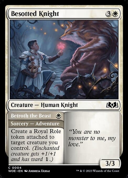 Besotted Knight // Betroth the Beast (Common)