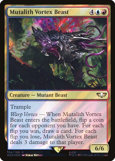 Mutalith Vortex Beast from Warhammer 40,000 Commander (Rare)