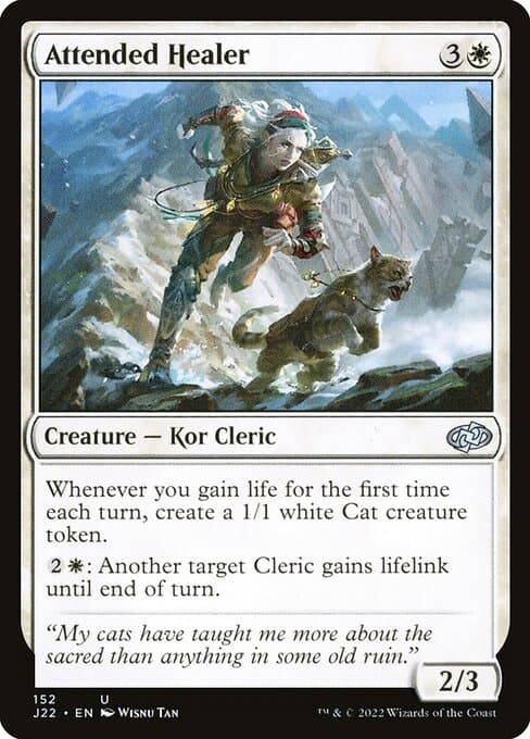 Attended Healer from Jumpstart 2022 (Uncommon)