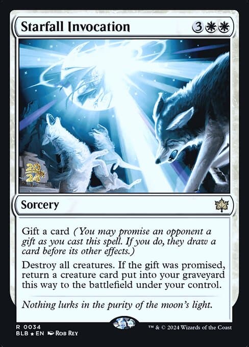 Starfall Invocation from Bloomburrow Promos (Rare)