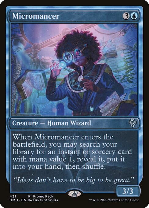Micromancer from Dominaria United (Uncommon)