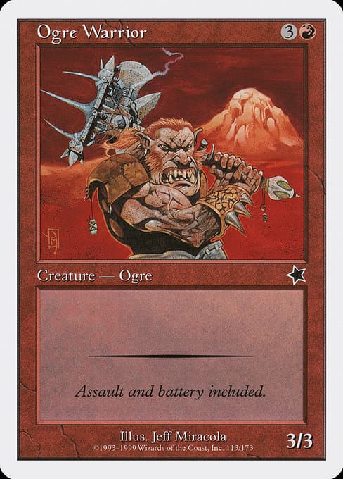 Ogre Warrior from Starter 1999 (Common)