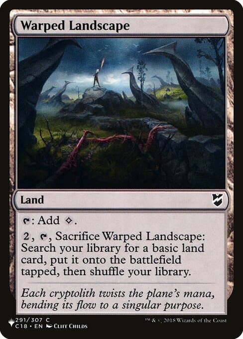 Warped Landscape from The List (Common)
