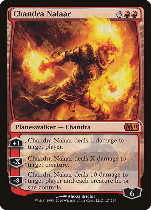 Chandra Nalaar from Magic 2011 (Mythic)