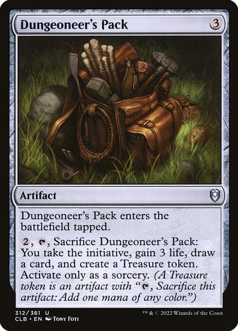 Dungeoneer's Pack from Commander Legends: Battle for Baldur's Gate (Uncommon)
