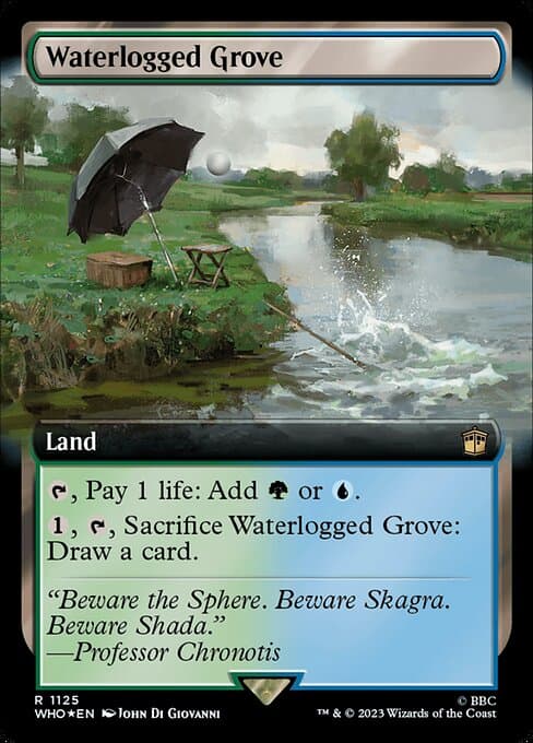 Waterlogged Grove from Doctor Who (Rare)