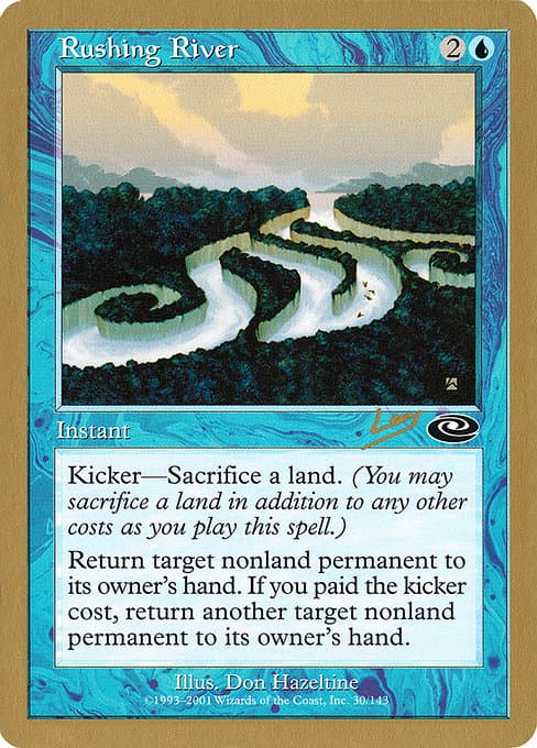 Rushing River from World Championship Decks 2002 (Common)