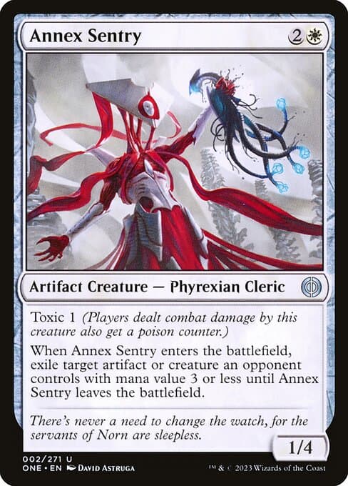 Annex Sentry from Phyrexia: All Will Be One (Uncommon)