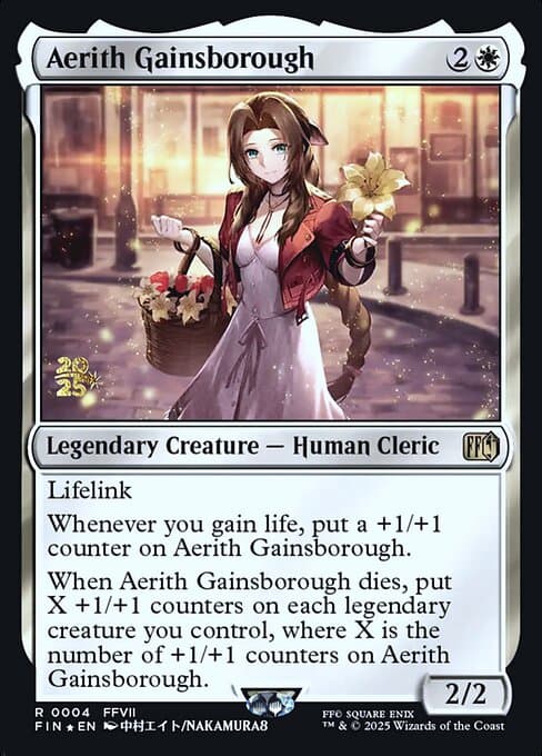 Aerith Gainsborough from Final Fantasy Promos (Rare)