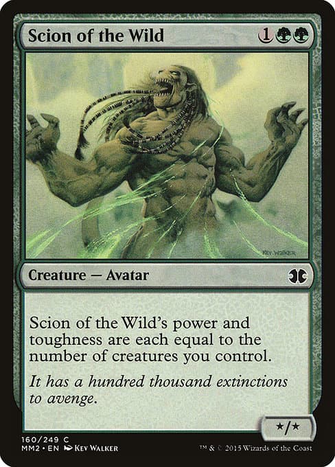 Scion of the Wild from Modern Masters 2015 (Common)