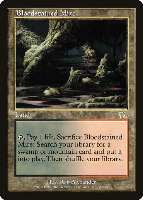 Bloodstained Mire from Onslaught (Rare)
