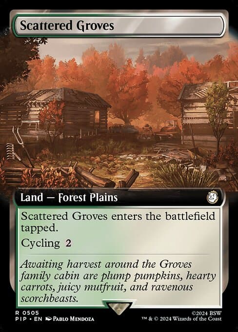 Scattered Groves from Fallout (Rare)