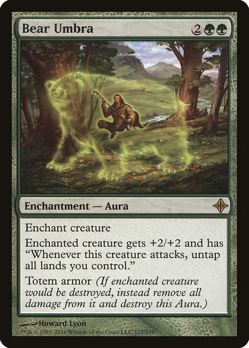 Bear Umbra from Rise of the Eldrazi (Rare)