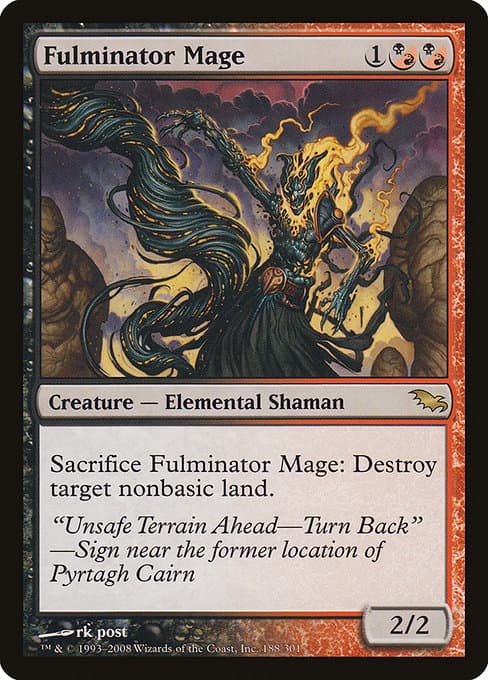 Fulminator Mage from Shadowmoor (Rare)