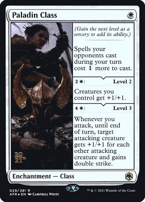 Paladin Class from Adventures in the Forgotten Realms Promos (Rare)
