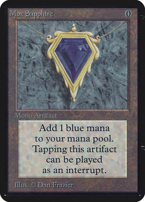 Mox Sapphire from Limited Edition Alpha (Rare)