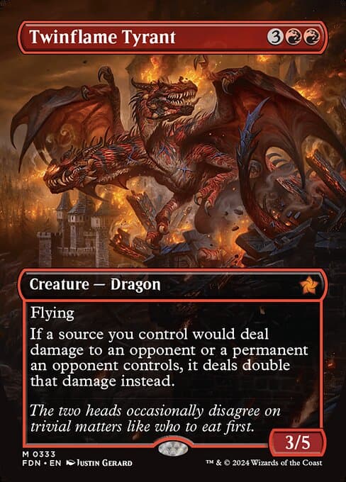 Twinflame Tyrant from Foundations (Mythic)