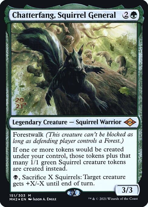 Chatterfang, Squirrel General (Mythic)