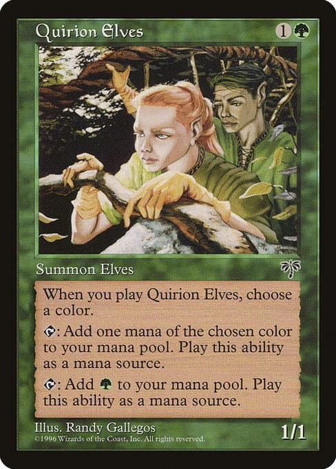 Quirion Elves from Mirage (Common)
