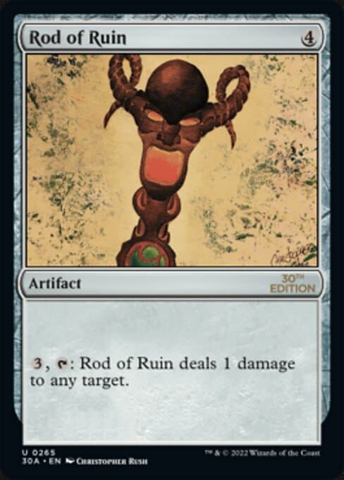 Rod of Ruin from 30th Anniversary Edition (Uncommon)