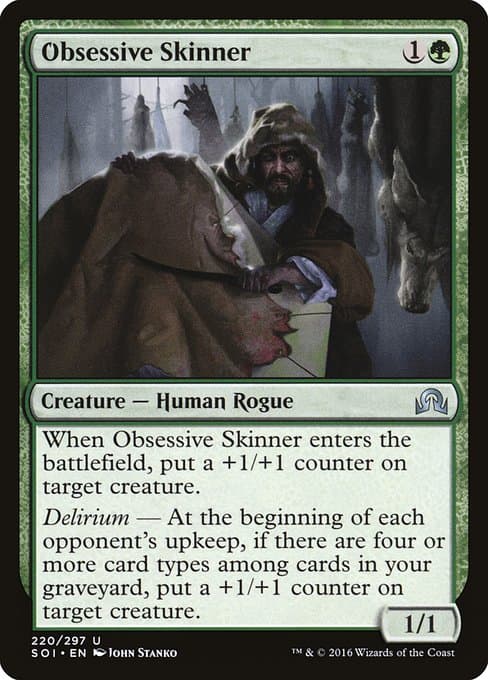 Obsessive Skinner from Shadows over Innistrad (Uncommon)