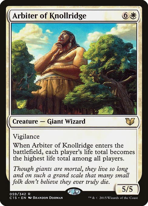 Arbiter of Knollridge from Commander 2015 (Rare)