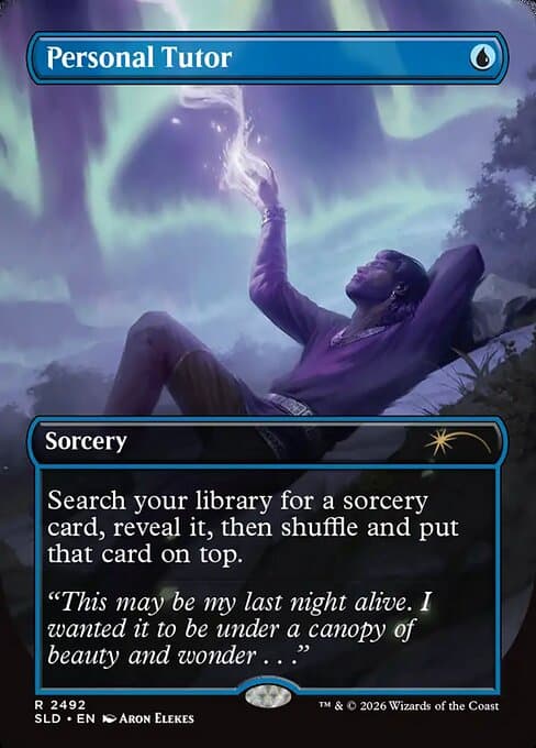 Personal Tutor from Secret Lair Drop (Rare)