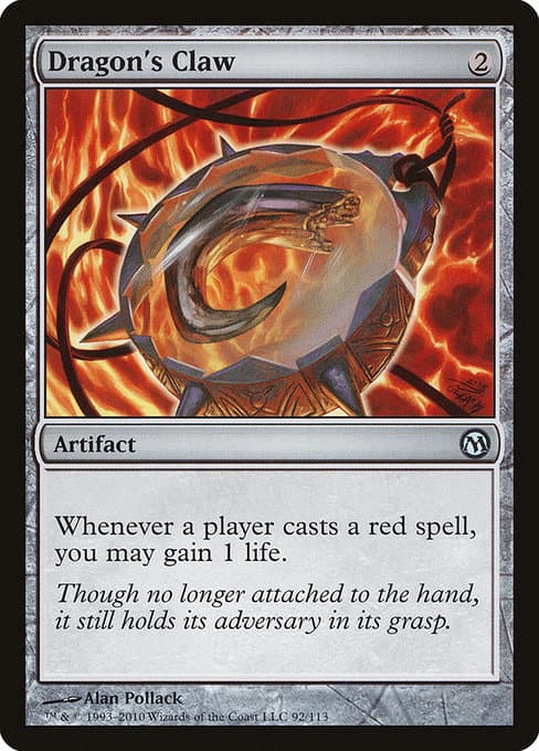 Dragon's Claw from Duels of the Planeswalkers (Uncommon)