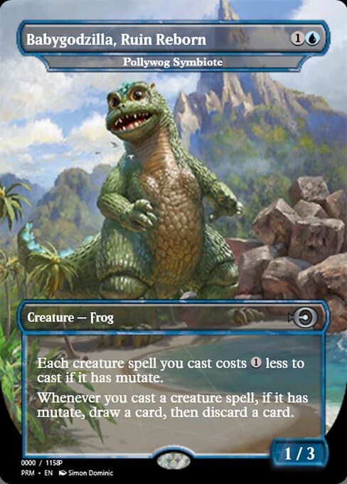 Pollywog Symbiote from Magic Online Promos (Uncommon)