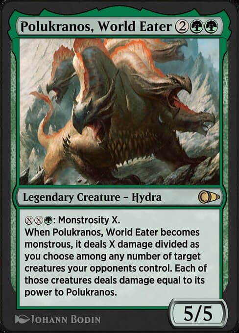Polukranos, World Eater from Pioneer Masters (Rare)