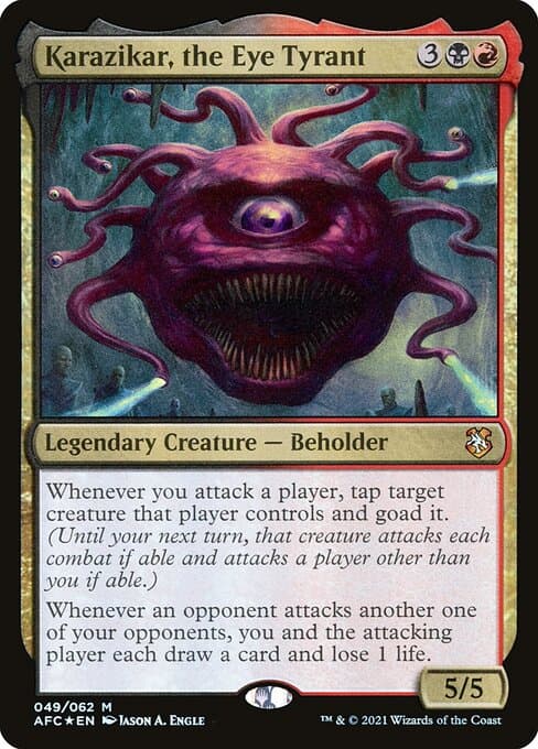 Karazikar, the Eye Tyrant from Forgotten Realms Commander (Mythic)