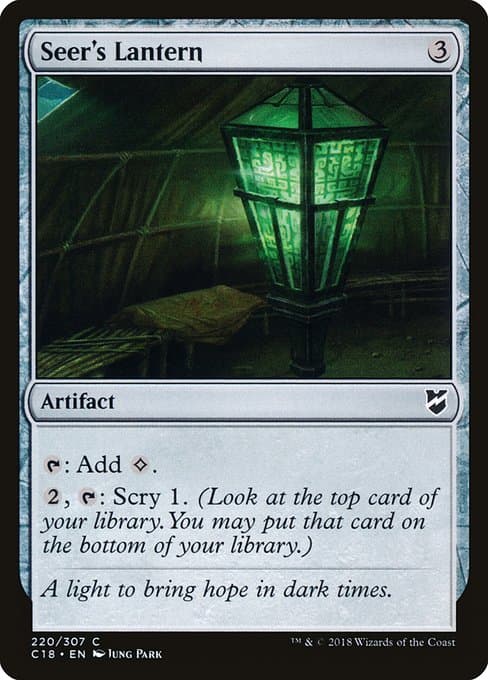 Seer's Lantern from Commander 2018 (Common)