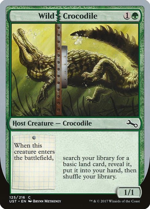 Wild Crocodile from Unstable (Common)