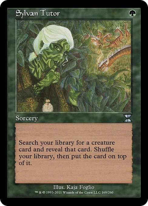 Sylvan Tutor from Masters Edition IV (Uncommon)