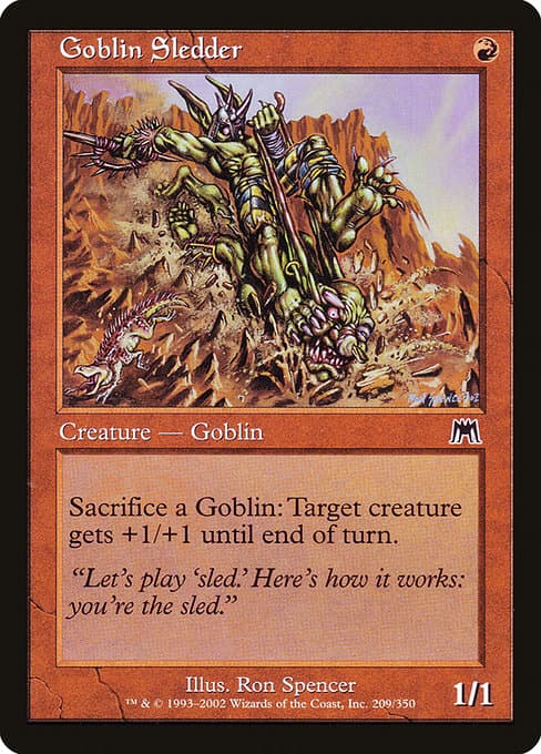 Goblin Sledder from Onslaught (Common)