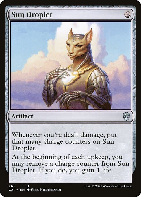 Sun Droplet from Commander 2021 (Uncommon)