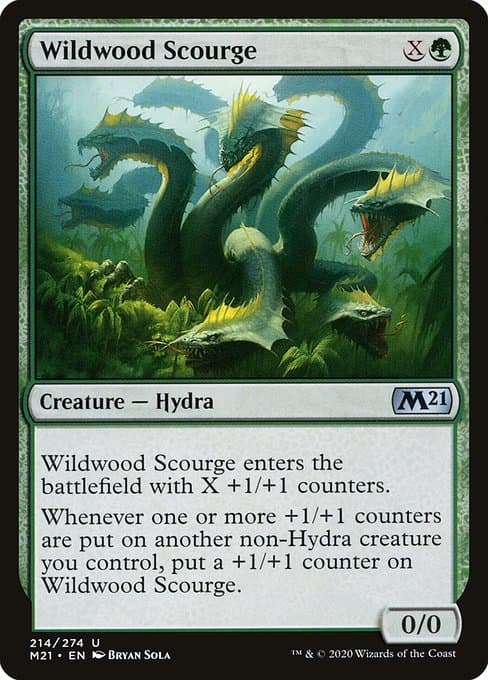 Wildwood Scourge from Core Set 2021 (Uncommon)