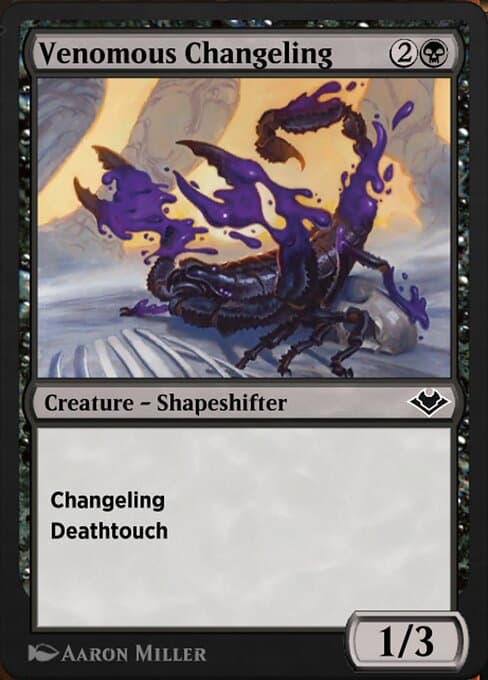Venomous Changeling from Jumpstart: Historic Horizons (Common)