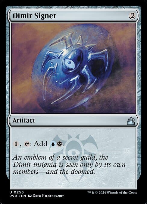 Dimir Signet from Ravnica Remastered (Uncommon)