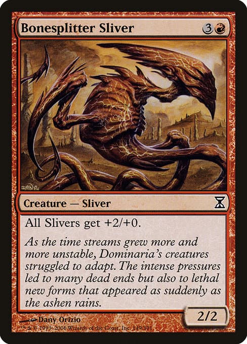 Bonesplitter Sliver from Time Spiral (Common)