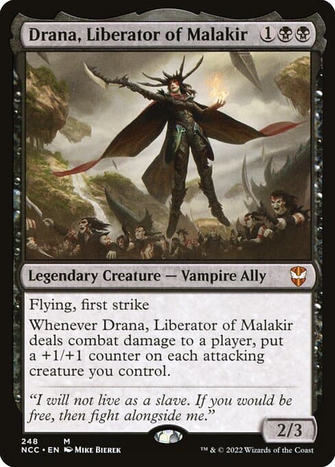 Drana, Liberator of Malakir from New Capenna Commander (Mythic)