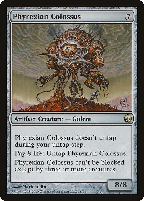 Phyrexian Colossus from Duel Decks: Phyrexia vs. the Coalition (Rare)