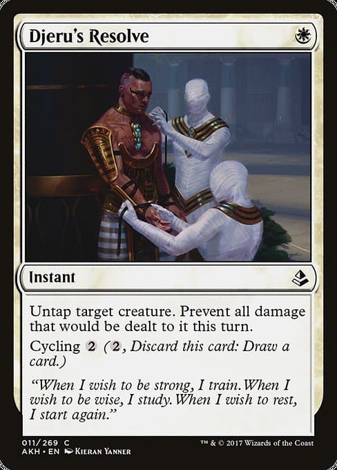 Djeru's Resolve from Amonkhet (Common)