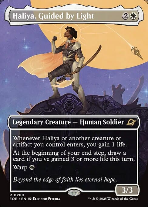 Haliya, Guided by Light from Edge of Eternities (Rare)