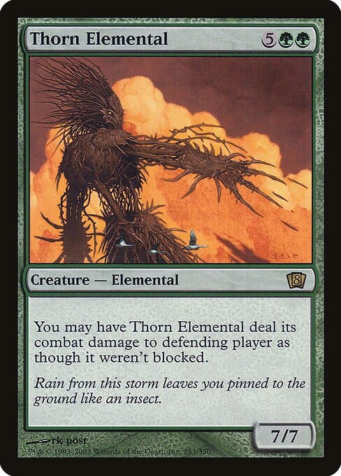 Thorn Elemental from Eighth Edition (Rare)