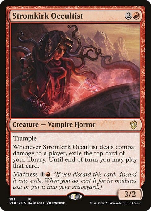 Stromkirk Occultist from Crimson Vow Commander (Rare)