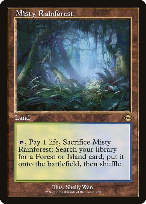 Misty Rainforest from Modern Horizons 2 (Rare)