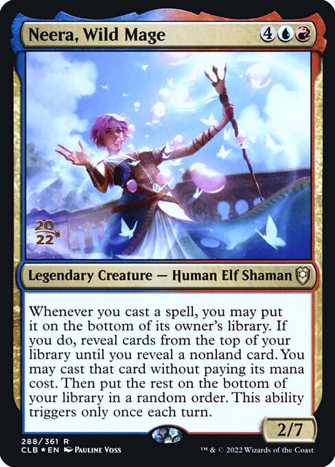 Neera, Wild Mage from Battle for Baldur's Gate Promos (Rare)